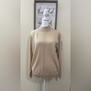 Preswick & Moore Women’s 100% Merino Wool Sweater Pullover Size Medium